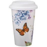 Lenox 846844 Butterfly Meadow Blue Thermal Travel Mug