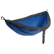 Eagles Nest Outfitters ENO DoubleNest Hammock Royal/Charcoal with Atlas Straps