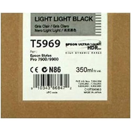 엡손 Epson UltraChrome HDR Ink Cartridge - 350ml Light Light Black (T596900)
