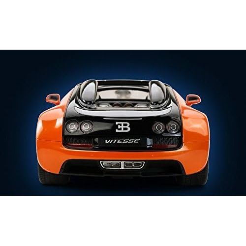 라스타 RASTAR Radio Remote Control 1/14 Bugatti Veyron 16.4 Grand Sport Vitesse Licensed RC Model Car (White/Blue)