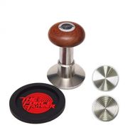 KuGuo The Force Tamper-Espresso Coffee Tamper Coffee Press Tool Food Grade Stainless Steel Base Extend Set (Mush, 53.00mm)