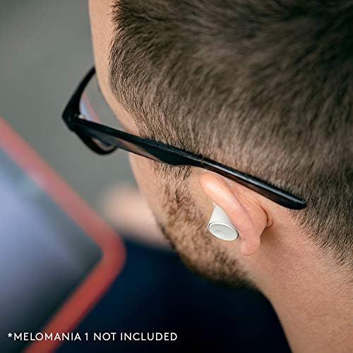  [아마존베스트]Cambridge Audio Pack of 10 Replacement Silicone/Memory Foam Tips for Cambridge Audio Melomania 1 True Wireless In-Ear Monitors (S, Black Silicone)