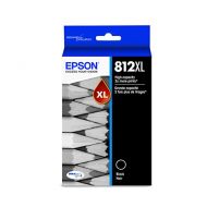 Epson T812 DURABrite Ultra Ink High Capacity Black Cartridge (T812XL120-S) for Select Epson Workforce Pro Printers