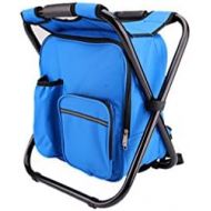 [아마존베스트]Tentock All in One Waterproof Mountaineering Hiking Travel Backpack & Folding Stool With Cooler Bag Keep Thermal