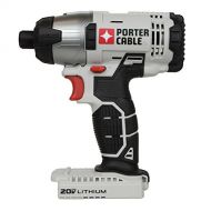 Porter Cable 20v Max Lithium Ion 1/4 Hex Impact Driver (PCC641 Bare Tool)