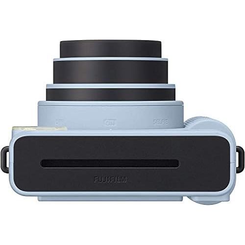 후지필름 Fujifilm Instax Square SQ1 Glacier Blue Instant Camera + Fuji Instax Square Instant Film + Accessory Bundle