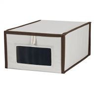 Rackmyshoe Fabric Shoe Storage - Shoe Box - White