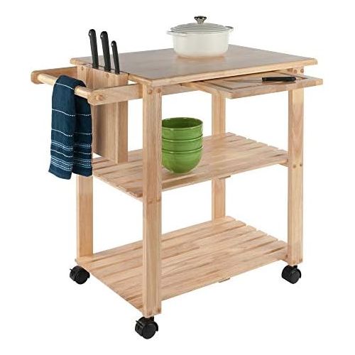  Winsome Wood Mario Kitchen, Natural
