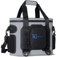 BLUU 20/25/35 Quart Cooler Backpack, Leakproof Insulated Cooler Bag with HydroLock Zipper