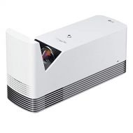 LG HF85LA 120” Full HD (1920 x 1080) Laser Smart Home Theater CineBeam Ultra Short Throw Projector, 1500 ANSI Lumen, Smart TV enabled, HDR10, with Magic Remote - White