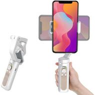 LJJ 3-Axis Handheld Gimbal Stabilizer for Smartphone, Support 360-degree Panoramic Shooting Rechargeable Motorized for Most Compact Cameras & Smartphones