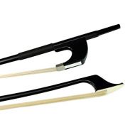 Glasser G501H3/4 Fiberglass String Bass Bow, 3/4 German, Brown