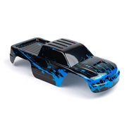 SummitLink Custom Body Muddy Blue Over Black Compatible for 1/10 Stampede Bigfoot 4x4 VXL 2WD Slayer RC Car or Truck (Truck not Included) ST-BB-01