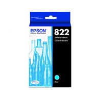 Epson T822 DURABrite Ultra -Ink Standard Capacity Cyan -Cartridge (T822220-S) for Select Epson Workforce Pro Printers