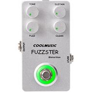 Coolmusic C-FC1 Fuzz Distortion Guitar Effect Pedal Bass Pedal withTrue Bypass