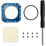 ParaPace Lens Replacement Kit for GoPro Hero 5/4 Session Protective Lens Repair Parts (Blue)