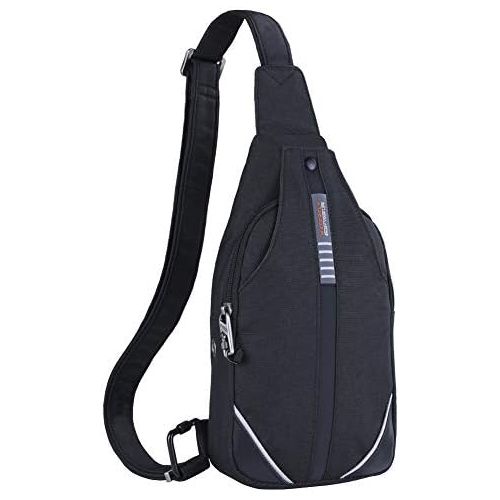  Waterfly Small Crossbody Sling Backpack Anti Theft Backpack for Traveling Chest Shoulder Bag