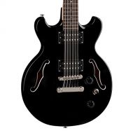 Dean Guitars Dean Boca 12-String Semi-Hollowbody Electric Guitar, Classic Black