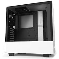 [아마존베스트]NZXT H510 - CA-H510B-W1 - Compact ATX Mid-Tower PC Gaming Case - Front I/O USB Type-C Port - Tempered Glass Side Panel - Cable Management System - Water-Cooling Ready - White/Black
