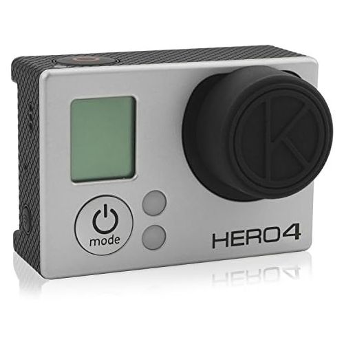  CamKix Rahmenhalterung kompatibel mit GoPro Hero 4 Black und Silver, 3 und 3+ - USB, HDMI und SD-Steckplaetze voll zugaenglich - Leichtes und kompaktes Gehaeuse fuer Ihre Kamera