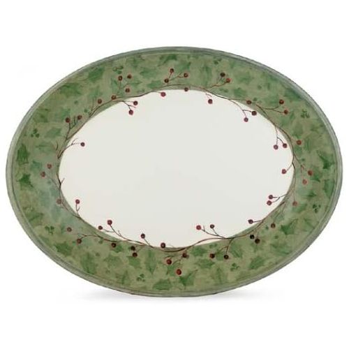 레녹스 Lenox Holiday Gatherings Common Large Oval Platter