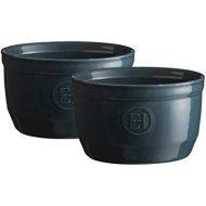 Emile Henry Made in France 8.5 oz Ramekin (Set of 2), 4 by 25, Blue Flame: Kitchen & Dining