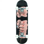 Toy Machine Skateboards Fists Woodgrain Assorted Colors Complete Skateboard - 7.75 x 31.75