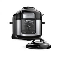 Amazon+Renewed Ninja FD401 Foodi 8-qt. 9-in-1 Deluxe XL Cooker & Air Fryer-Stainless Steel Pressure Cooker, 8-Quart, (Renewed): Kitchen & Dining