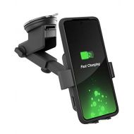 Encased Wireless Car Charger Mount Phone Holder - Auto Clamping Fast Charging Qi Holder for Galaxy S22/S21/S20/Plus/Ultra/S10/S9/Note 10/20 Car Mount