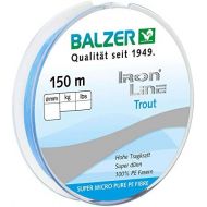 [아마존베스트]Balzer Ironline Trout 150 m Triple Braided Line for Trout