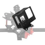 QWinOut 3D Print TPU Camera Mount 20 Degree 3D Printed Camera Holder 3D Printing Protective Cover for Gopro Hero 8 OWL260 Frame DIY RC Drone FPV Racer (Black)