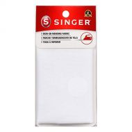 SINGER 00097 Iron-On Mending Fabric, Fabric Patch For Mending ClothesWhite