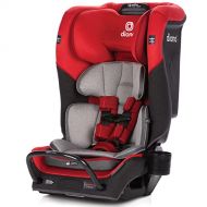 Diono Radian 3QX 4-in-1 Rear & Forward Facing Convertible Car Seat, Safe+ Engineering 3 Stage Infant Protection, 10 Years 1 Car Seat, Ultimate Protection, Slim Fit 3 Across, Red Ch