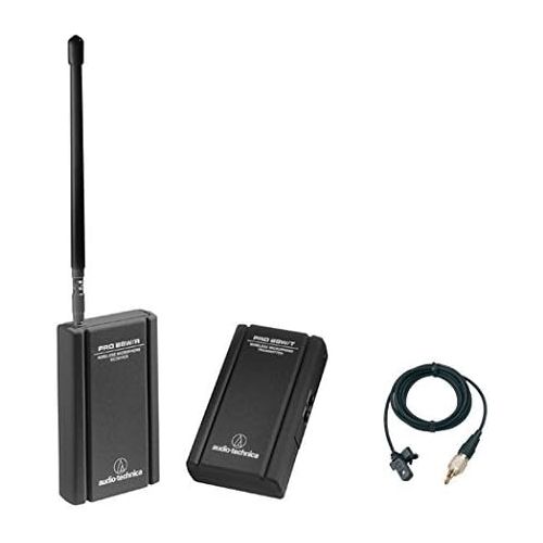  Amazon Renewed Audio-Technica PRO 88W Wireless Omnidirectional Clip-on Microphone System (W88-68-830) (Renewed)