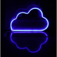 [아마존베스트]VagaryLight LED Neon Signs Blue Cloud Wall Decorative Night Light for Kids Bedroom Battery and USB Powered Home Decor Neon Light Birthday Gift(NECLDB)