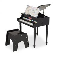 [아마존베스트]Melissa & Doug Learn-to-Play Classic Grand Piano, Mini Keyboard with 30 Hand-Tuned Keys (23.65” H X 21.4” W X 10.05” L, E-Commerce Packaging)