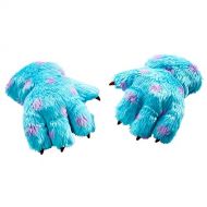 Disney Pixar Disney and Pixar Monsters, Inc. Sulley Plush Claw Wearable Life Size Gloves Roleplay Toy For Kids 3 Yrs and Up