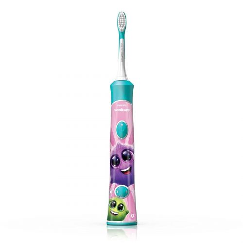 필립스 Philips Sonicare Kids Rechargeable Toothbrush with Built-in Bluetooth 2-Pack