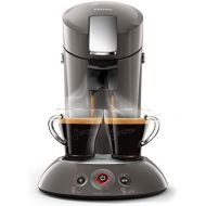Philips Senseo HD6556/00 Kaffeepadmaschine (Crema Plus, Kaffeestarkewahl) dunkelgrau metall