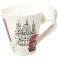 New Wave Caffe Cities of the World Mug London By Villeroy & Boch - Premium Porcelain - Made in Germany - Dishwasher and Microwave Safe - Gift Boxed - 11.75 Ounce Capacity