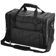 Triprel Inc Professional Lightweight Portable Oxford Fabric Cosmetic Bag Soft Makeup Train Case - Black