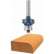 Bosch 1/8-Inch Radius Roundover Two flutes Router Bit with Ball Bearing
