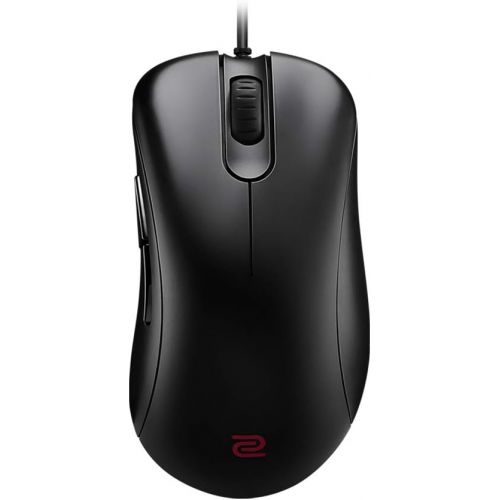 벤큐 BenQ Zowie EC2 Ergonomic Gaming Mouse for Esports Professional Grade Performance Driverless FPS Matte Black Non-Slip Coating Medium Size
