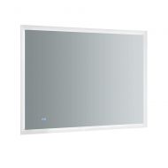 Fresca Angelo 48 Wide x 36 Tall Bathroom Mirror w/Halo Style LED Lighting and Defogger
