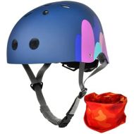 Teetle Youth Skateboard Helmet Adults/Teens/Kids with Two Removable Liners Multi-Sports Scooter Roller Skate Inline Skating M Size 21-23 Inch