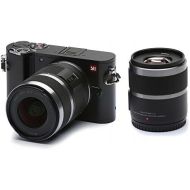 YI Technology M1 95013 Mirrorless Digital Camera (20 MP, 4K Video, 12 40 m, F3.5 5.6, Lens/42.5 mm F1.8 Lens) Black