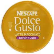 Alittleeasy Nescafe Dolce Gusto Skinny Latte Macchiato, 16 Count (Pack of 3)