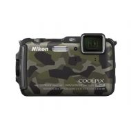 Nikon COOLPIX AW120 16.1 MP Wi-Fi and Waterproof Digital Camera with GPS and Full HD 1080p Video (Camouflage) (Discontinued by Manufacturer)