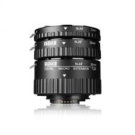 MEIKE MK-N-AF1-B Auto Focus Macro Extension Tube Set for Nikon DSLR Camera 10MM 20MM 36MM D80 D90 D300 D300SD800 D3100 D3200 D3400 D5000 D51000 D5200 D7000 D7100 etc (Bayonet and B