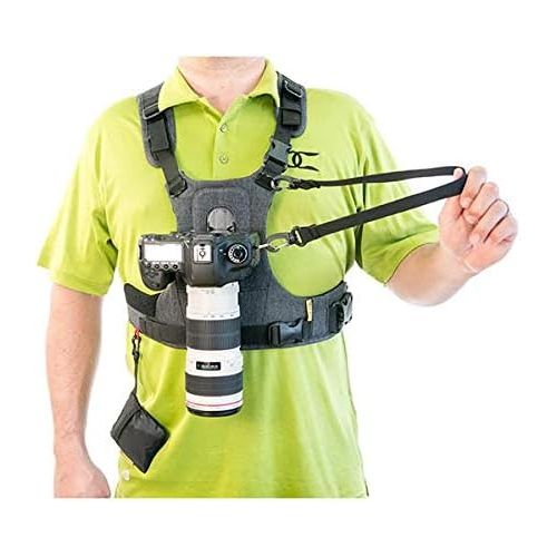  Cotton Carrier CCS G3 Camera Harness System for One Camera - Grey